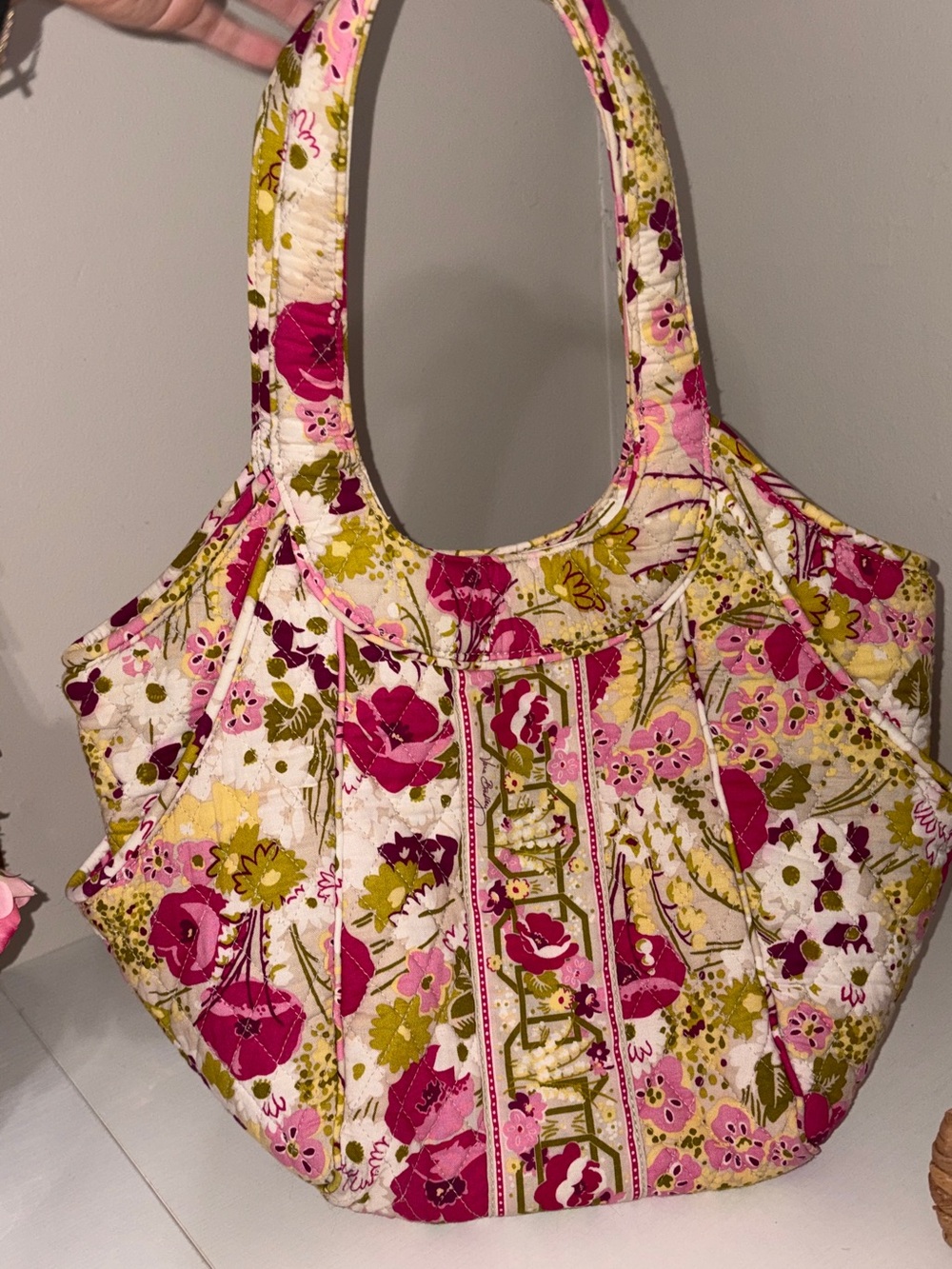 Make Me Blush vintage shoulder bag